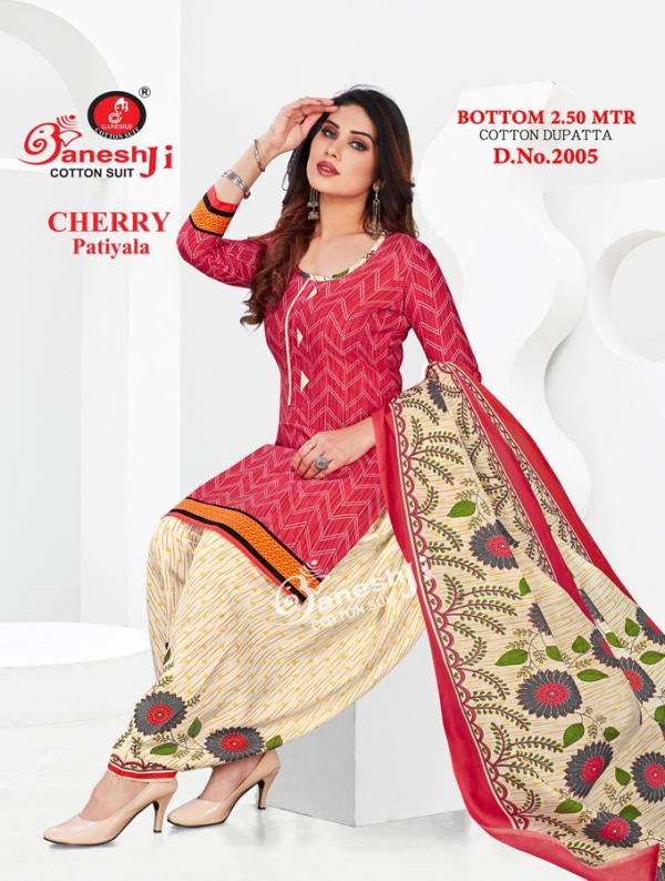 Ganeshji Cherry Vol-2 Indo Cotton Designer Dress Material